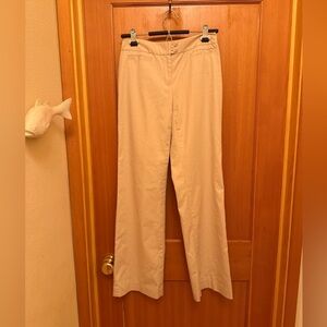 Ann Taylor Tan Straight Leg Pants